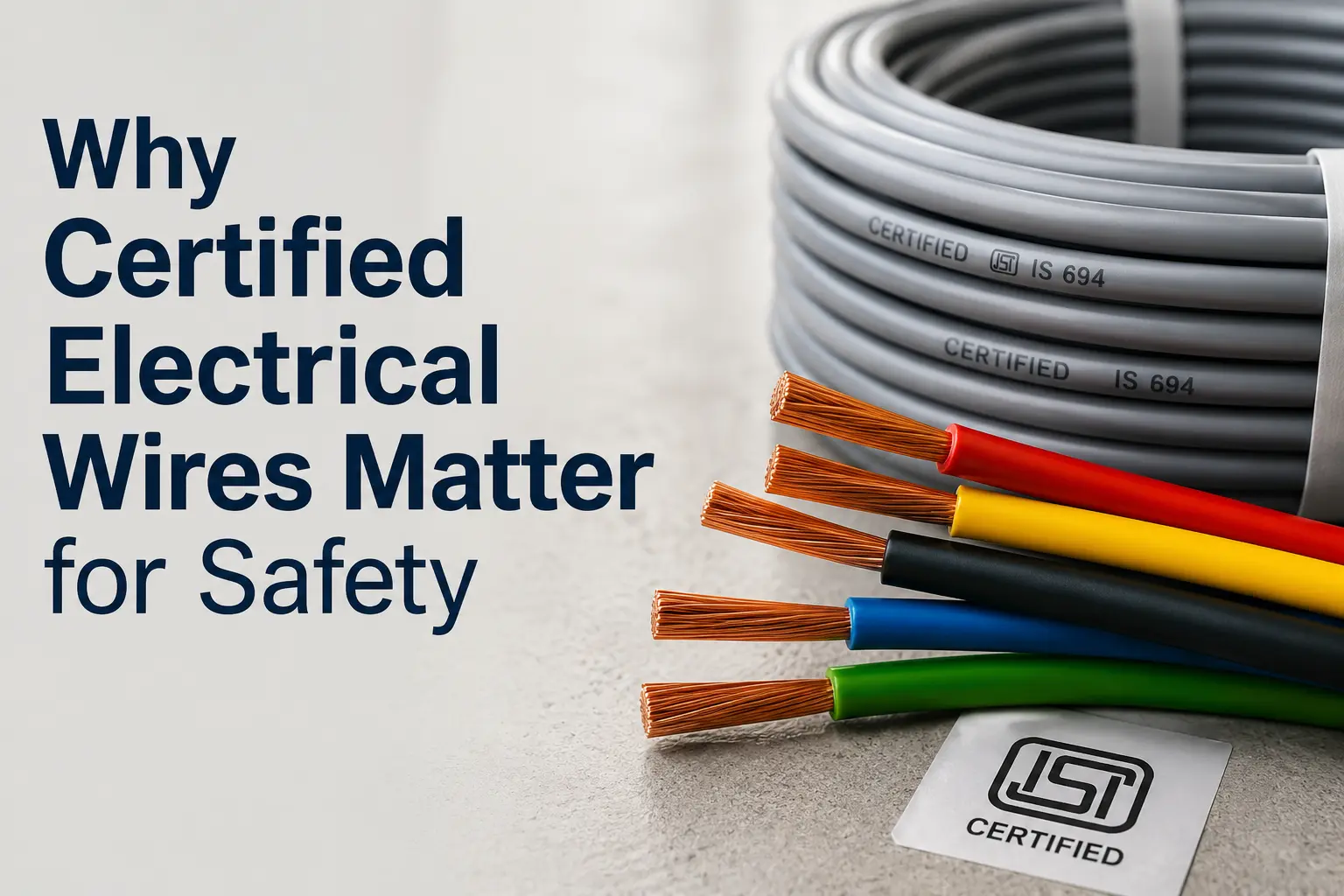 Why Certified Electrical Wires Matter for Safety
