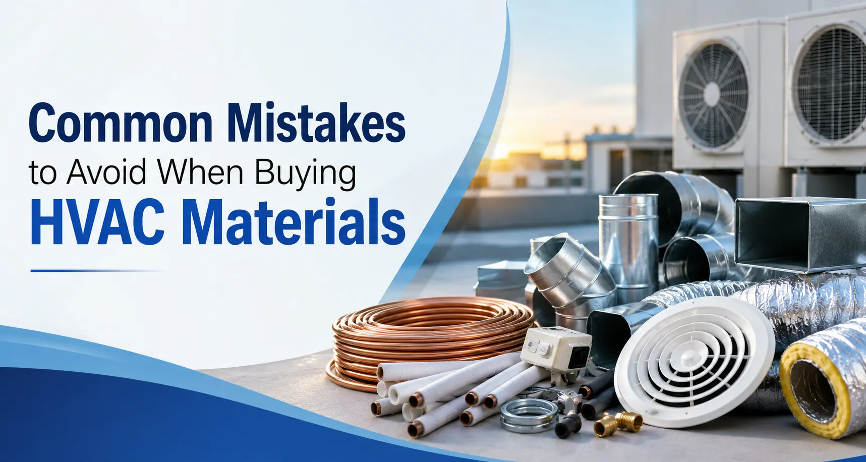 Common Mistakes to Avoid When Buying HVAC Materials
