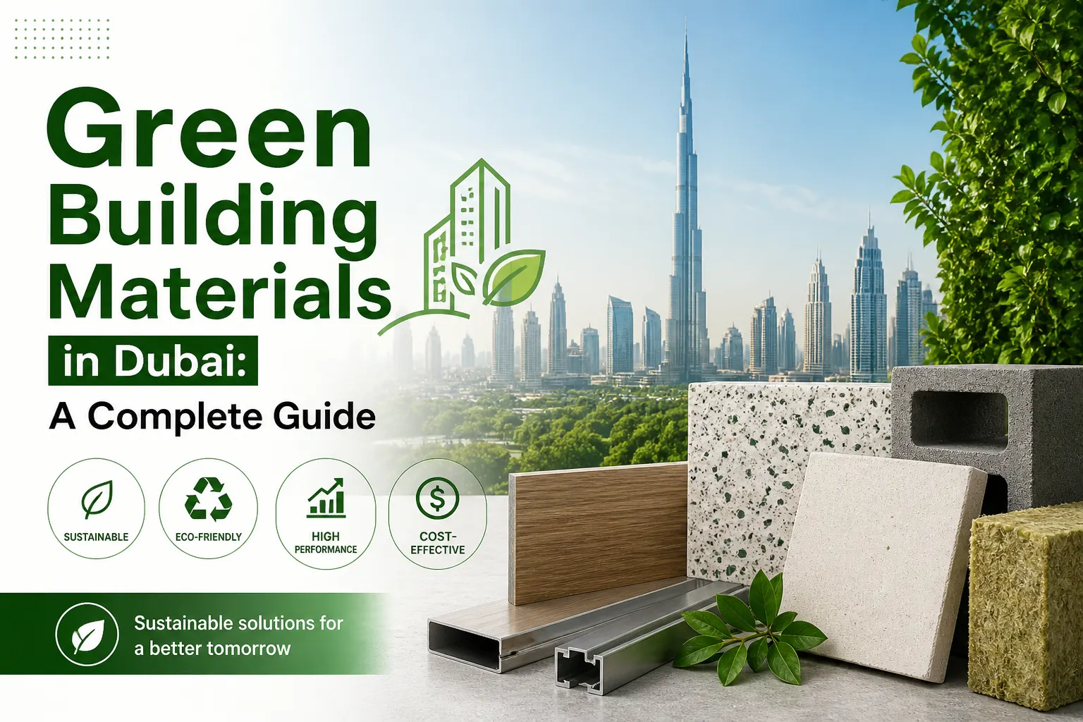 Green Building Materials in Dubai: A Complete Guide